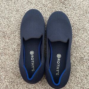Rothy's kids Deep Blue Loafers